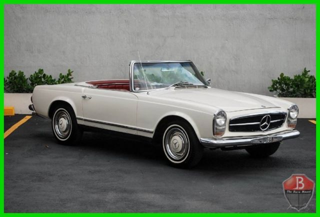 1967 Mercedes-Benz SL-Class MANUAL TRANSMISSION PAGODA HARD AND SOFT TOP