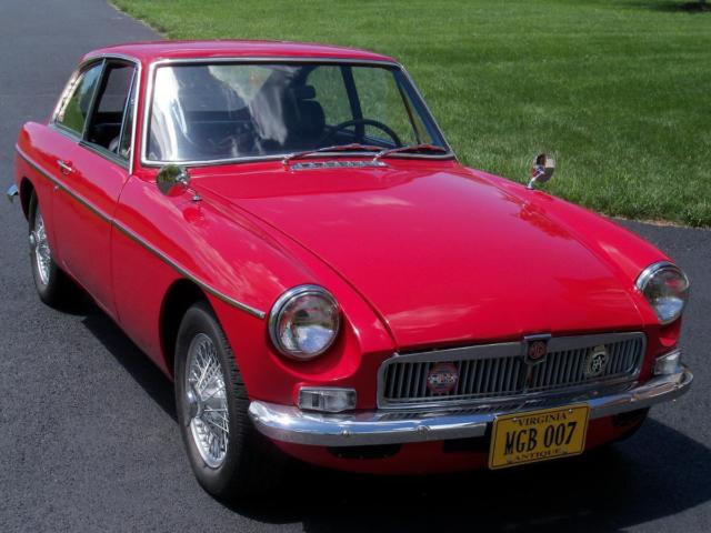 1967 MG MGB GT Coupe