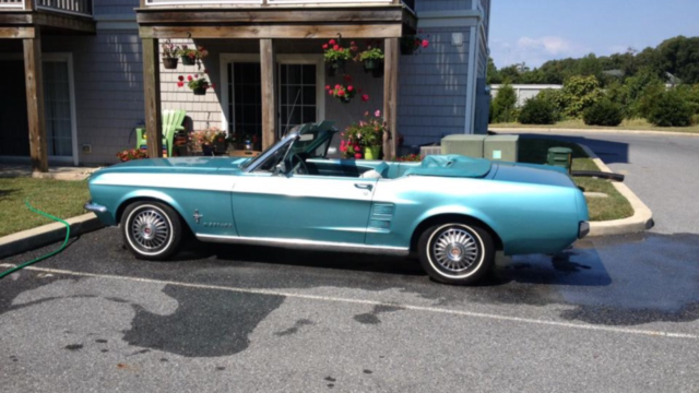 1967 Ford Mustang Convertible Factory AC 289 Restored