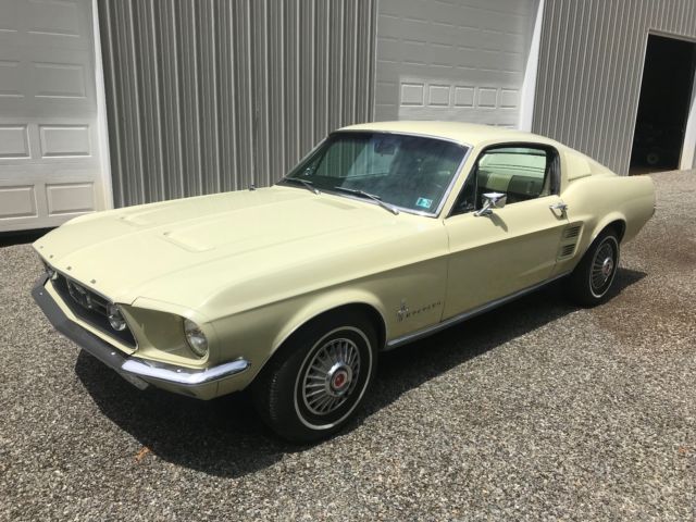 1967 Ford Mustang 1967 mustang fastback fast back c code