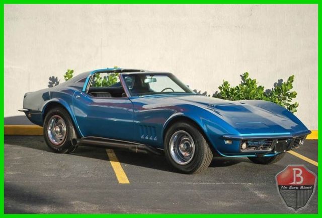 1968 Chevrolet Corvette FACTORY 427 WITH 4 SPEED MANUAL TRANSMISSION T-TOP