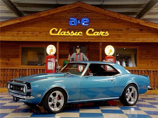 1968 Chevrolet Camaro LS Fuel Injected engine