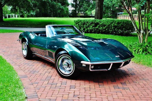 1968 Chevrolet Corvette Convertible 427/400 Tri Power Numbers Matching