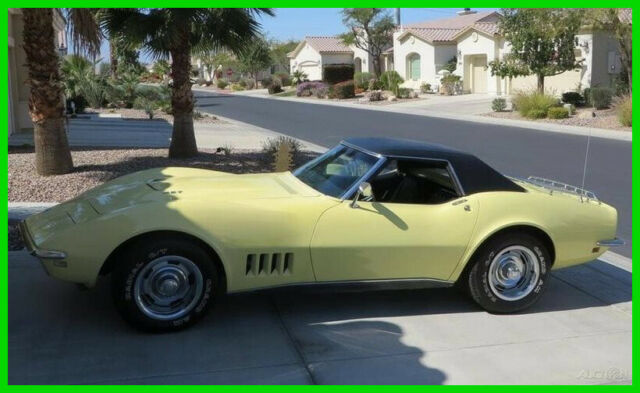 1968 Chevrolet Corvette Roadster Convertible Numbers Matching