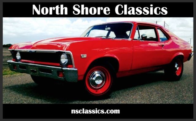 1968 Chevrolet Nova -NEW VIPER RED PAINT-383 STROKER-From Texas-COPO L