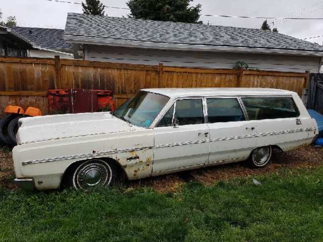 1968 Plymouth Special Deluxe custom suburban station wagon