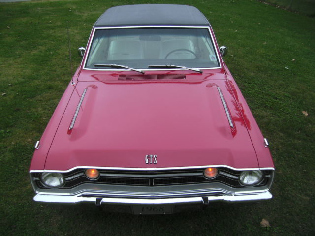 1968 Dodge Dart GTS 383 HP 4bbl/Restored&Loaded 68/Red/Pearl White