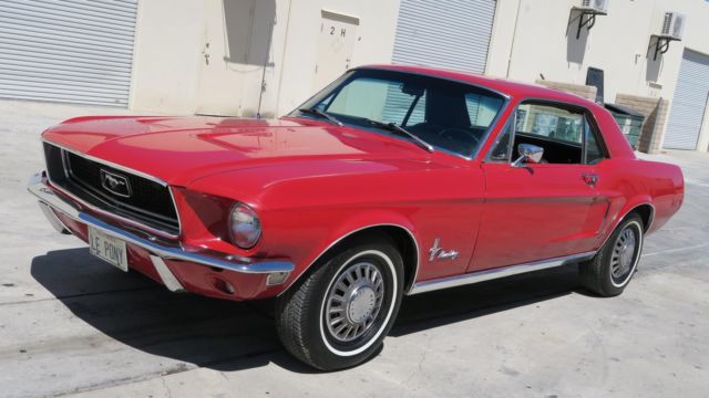 1968 Ford Mustang 289 C code California Car! P/S AC DISC BRAKES!!!!!