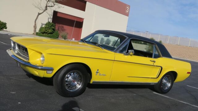 1968 Ford Mustang 289 C CODE CALIFORNIA CAR! P/S! DISC ! CLEAN!