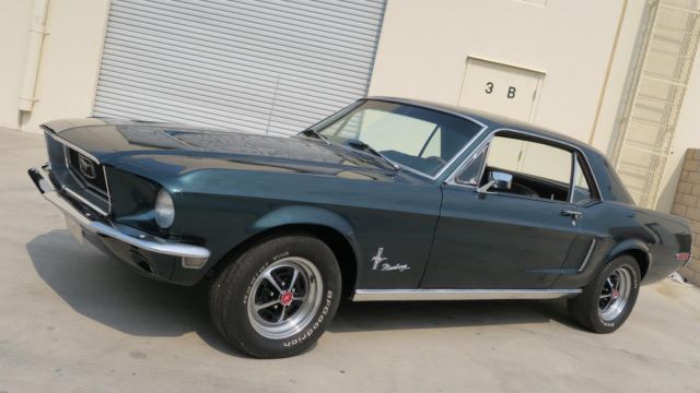 1968 Ford Mustang 289 C CODE CALIFORNIA SAN JOSE BUILT CAR! P/S!!!