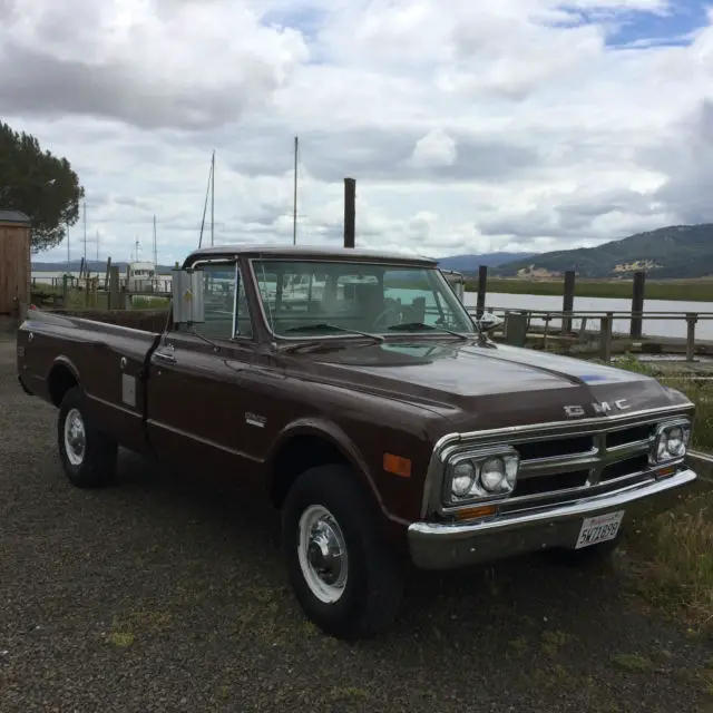 1968 Gmc 2500 Custom Long Bed 4x4 Very Clean Original California Driver