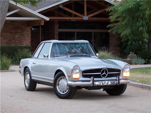 1968 Mercedes-Benz 250SL Red Leather- 4 Speed