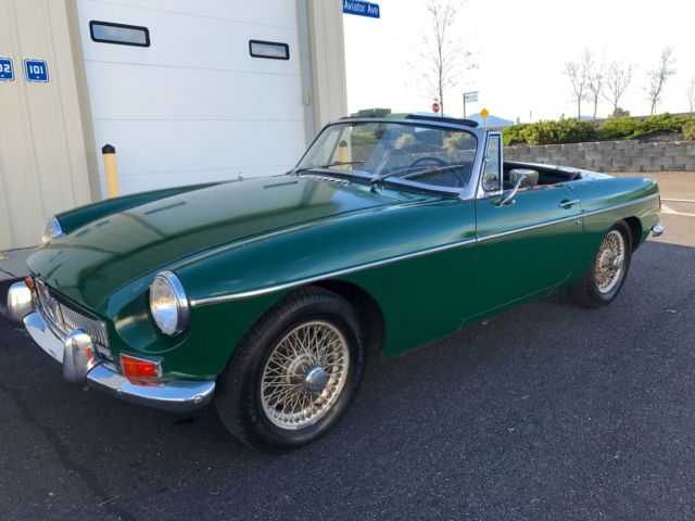 1968 MG MGB Roadster Barn Find with Original Hardtop and Tools