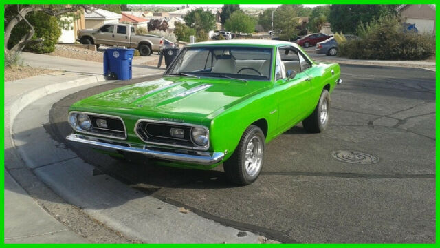 1968 Plymouth Barracuda Notchback with ONLY 500 Rebuild Miles