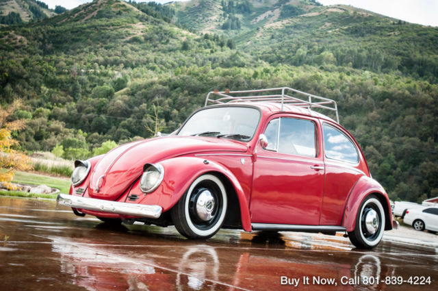 1956 Volkswagen Beetle - Classic 1968 Slammed HotRod VW Beetle Bug Type 1 1600 55HP