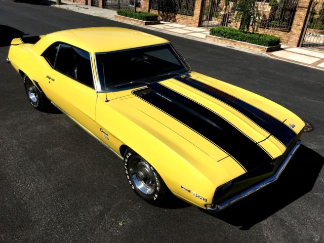 1969 Chevrolet Camaro SS396 * NO RESERVE * Daytona Yellow * Big Block