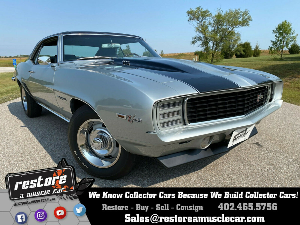 1969 Chevrolet Camaro Z28 with RS Option, 302ci - 4 Speed, 49k Miles