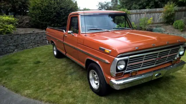 1969 Ford F-100 Ranger Standard Cab Pickup 2-Door 360 For Sale: Photos ...