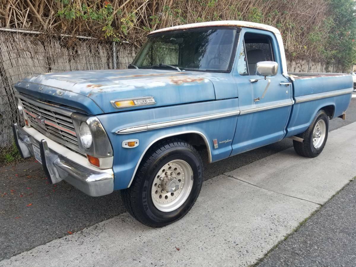1969 Ford F-100 COOL PATINA SHORT BED