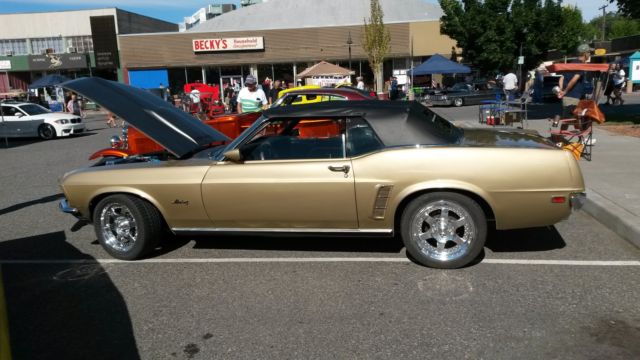 1969 Ford Mustang Base Convertible w/GT Mods./Options