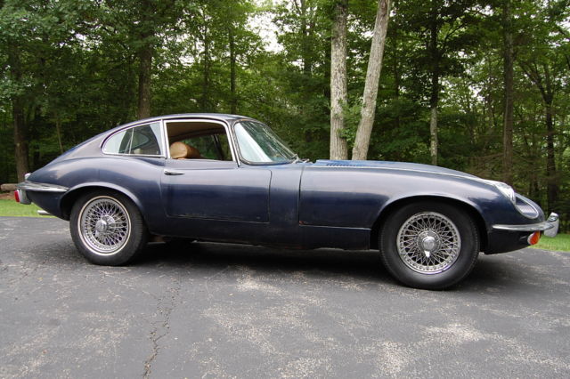 1969 Jaguar E-Type Converted to 3 Carb, needs paint or drive as is!