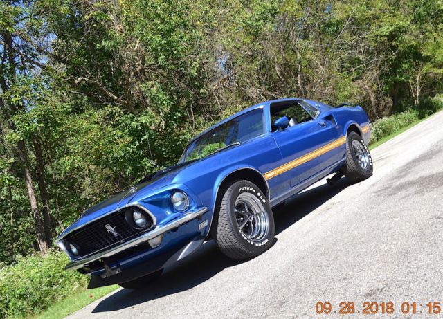 1969 Ford Mustang MACH-1 M-CODE 351 4SPD