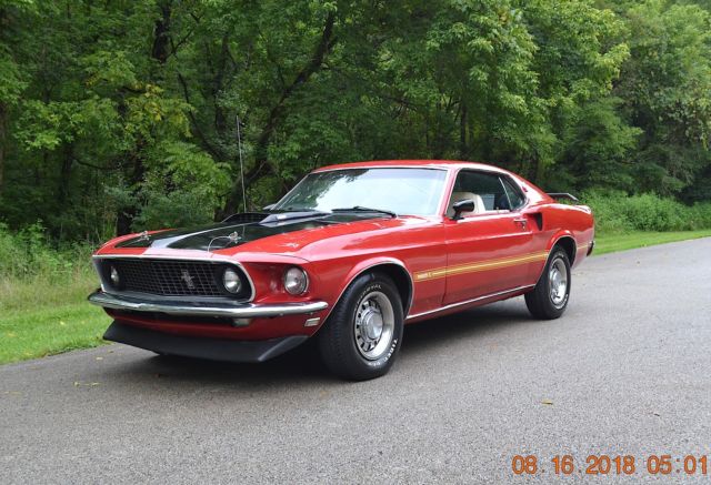 1969 Ford Mustang MACH 1 351 4BBL AUTO LOADED