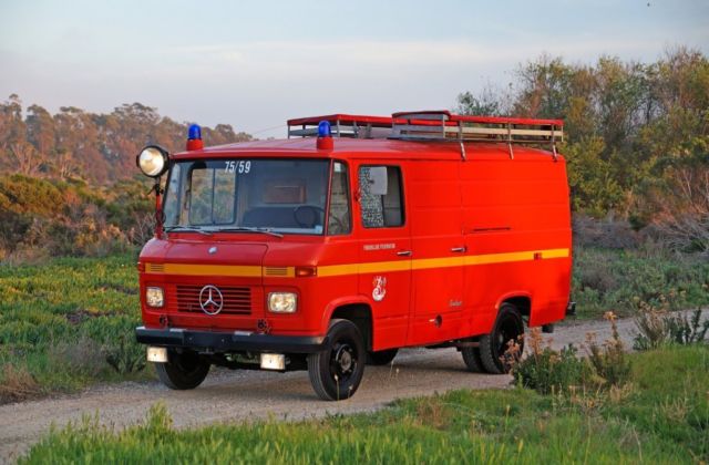 1969 Mercedes-Benz L408 G Well-Preserved Original German Fire Van