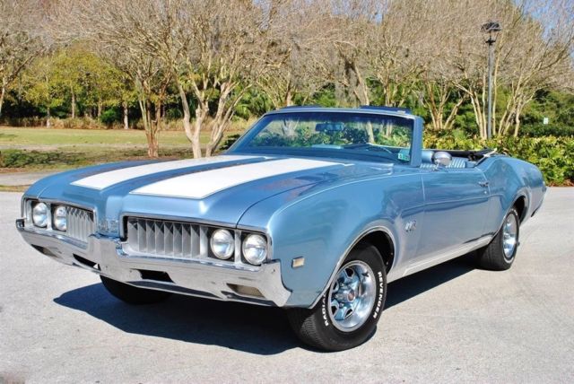 1969 Oldsmobile Cutlass Convertible 455 V8 Automatic A/C Power Steering