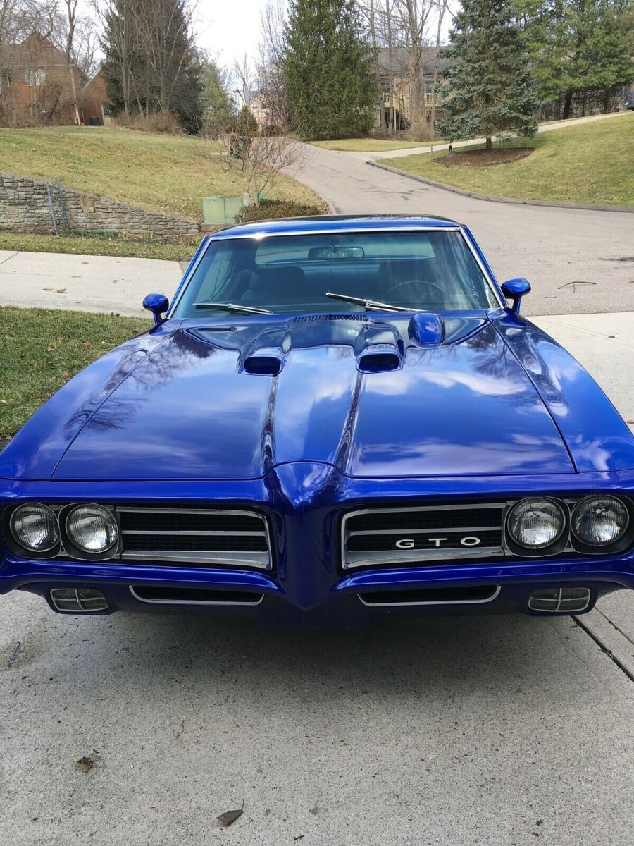 1969 Pontiac GTO 455 Blue