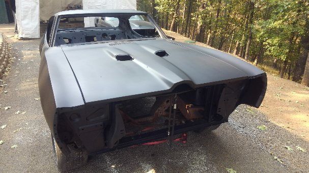 1969 Pontiac GTO Perfect Rust FREE ROLLER!!! WITH EXTRA PARTS!!!!