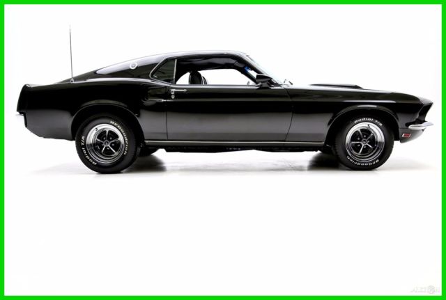 1969 Ford Mustang R Code 428 4 Speed Raven Black