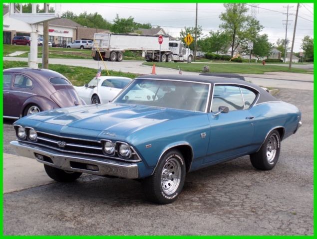 1969 Chevrolet Chevelle REAL SS- L CODE BIG BLOCK CAR-NICE CONDITION-SEE V