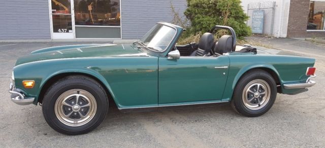 1969 Triumph TR-6 BRG with Factory Overdrive