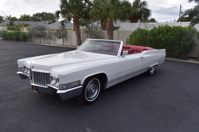 1970 Cadillac DeVille Convertible 472CI V8 Auto A/C Power Everything!