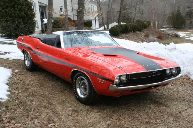 1970 Dodge Challenger R/T 6 pack convertible