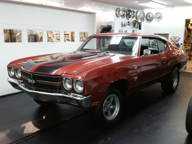 1970 Chevrolet Chevelle SS 396 Badges and Interior
