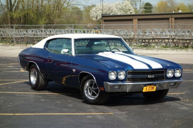 1970 Chevrolet Chevelle -NEW BUILD ONLY 420 MILES-FATHOM BLUE-NEW SS RECRE