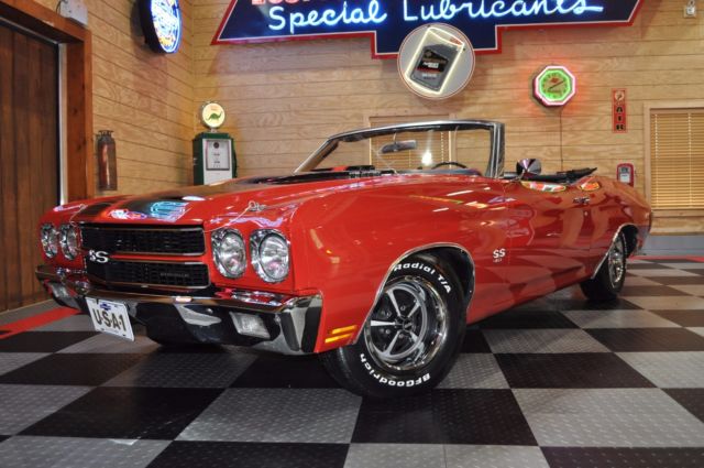 1970 Chevrolet Chevelle SS LS5 454 Convertible MUST SELL! NO RESERVE! LS6