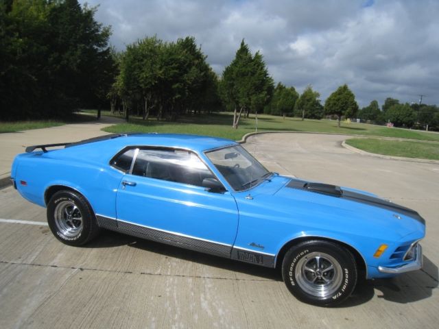 1970 Ford Mustang Mach1 4-Speed