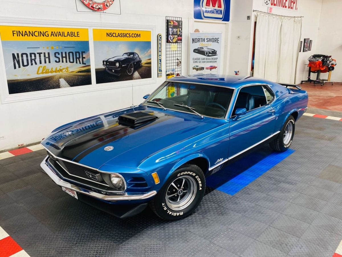 1970 Ford Mustang -MACH 1 SPORTS ROOF - MARTI REPORT - 351 SHAKER HO