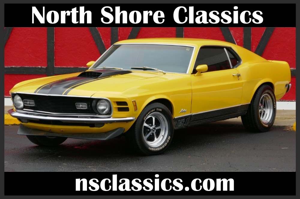 1970 Ford Mustang MACH 1 FASTBACK PRO BUILT PONY- SEE VIDEO