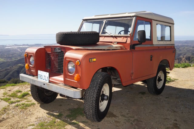 1970 Land Rover Series 2a, SIIa