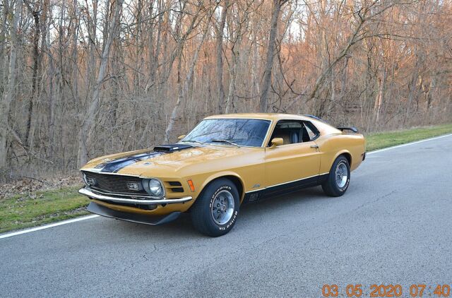 1970 Ford Mustang MACH 1 351 SHAKER AUTO PS PDB AC MATCHING