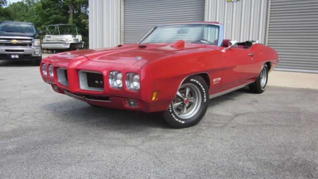 1970 Pontiac GTO red