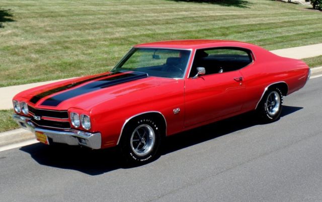 1970 Chevrolet Chevelle SS396 fully documented matching numbers & factory