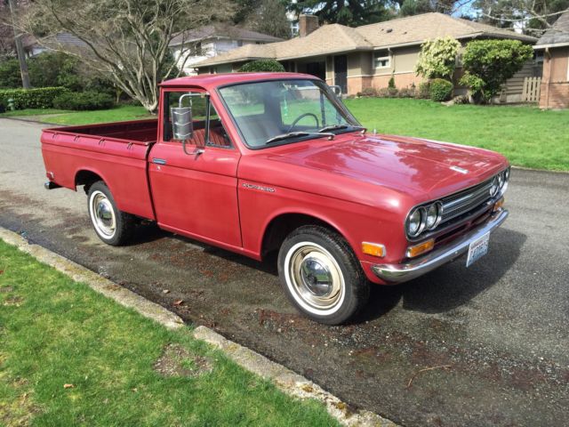 1971 Datsun 1600 521 Pickup truck L16 VERY ORIGINAL by Nissan mini for sale: photos, technical ...