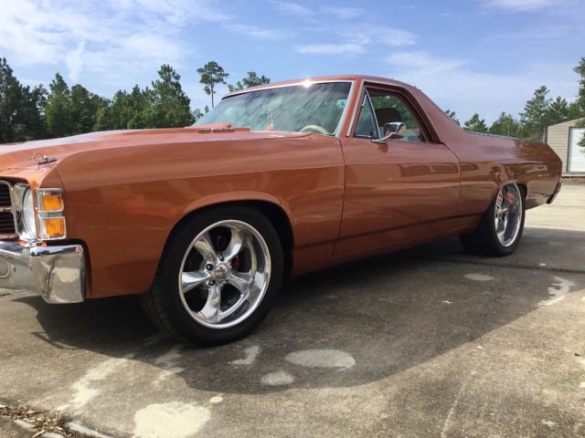1971 Chevrolet El Camino 454/425HP-M22 Rock Crusher/All Custom with Vintage Air
