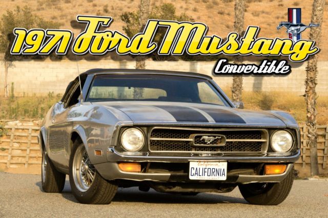 1971 Ford Mustang 76D Convertible