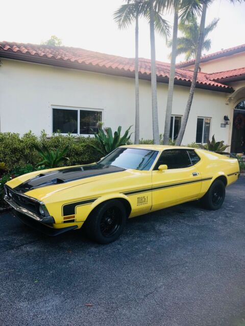 1971 Ford Mustang Mach l